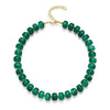 Colorful Resin Bead Necklace with Chunky Cylindrical Beads - Image 5