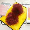 Fox Fur Cuff Arm Warmer Lady Bracelet Fur Wristband Glove Fox fur Cuffs Wrist Warmer - Image 11