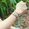 Tile Bead Stretch Bracelet in Multiple Color Patterns - Image 21