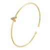Gold Plated Micro-Set Zirconia 26 Letters A-Z Simple Unisex Bracelet Lucky Letters Bracelet Golden - Image 6
