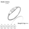 Cazador Stainless Steel Minimalist Women's Ring Gold Color Finger Rings Simple Jewelry Party Birthday Gift - Image 7