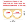 Punk Women/Men Two Fingers Rings Personality Hip Hop Stainless Steel Brass Knuckles Ring Jewelry - Image 2