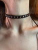 Black PU Leather Square Rivets Necklace Gothic Punk Chokers Collar Choker Necklace Goth Sexy Women Girl Cosplay Party Jewelry - Image 6