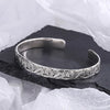 Retro Wave Bracelets Silver Jewelry Spray Personality Sweet Cloud Opening Bangles - Image 4