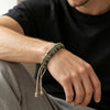 4mm Stone Bracelet Double Layer Woven Agate Imperial Stones Adjustable Bracelets Couple Jewelry Gift - Image 5