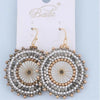 Badu Colorful Round Beaded Drop Earrings For Women Handmade Bohemia Beads Crystal Big Earrings Jewelry Gifts - Image 21