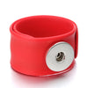 Leather 18MM Snap Button Bracelet Bangle Handmade Braided Leather Snap Bracelets for Women Men Buttons Jewelry - Image 39
