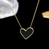 European and American Sexy Black Peach Heart Pendant Stainless Steel Necklace Girl's Sexy Necklace Accessories For Womans Gift - Image 5