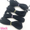 5yards/lot 3mm Double Sided Suede Braided Cord Korean Velvet Leather Handmade Beading Bracelet Jewelry Accessories - Image 20