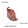 Fully Rhinestone Peacock Bird Brooch and Elegant Coat Pin Jewelry Accessories and Gifts - Image 27