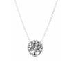 Silver Pendant Necklaces, Tree of Life, Moon Star, Bowknot, Heart Zircon Chain, Women Jewelry Gifts - Image 12