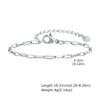 Stainless Steel Beads Chain Bracelets, Figaro Paperclip Box Snake Chain Bracelets, Men Women Stacked Accessory - Image 7