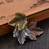 Vintage Maple Leaf Brooches Clothing Collar Lapel Brooch Pins Unisex Plant Pins Office Party Casual Accessories Gifts Jewelry - Image 5