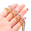 Wide 6.5mm Women Men's Stainless Steel Handmade Oval Chain Bracelet Big Chain for Hand Punk Heavy Jewelry - Image 5