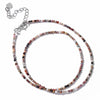 2mm Stone Bead Choker Necklace 40cm - Image 5