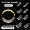 8Pcs/set Silicone Ring Size Adjuster Transparent Loose Rings Ring Tighten Reducer Anti-Loss Ring Size Retainer - Image 3