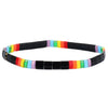 Adjustable Tila Bead Bracelet with Metal Chain and Multiple Color Patterns - Image 13