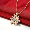 Aesthetic Snowflake Pendant Necklace Lady Silver Color Shiny Zirconia Accessories for Christmas Party Winter Accessories - Image 7