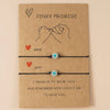 2Pcs Promise Couple Bracelets for Women Men Simple Luminous Heart Beaded Braided Bracelet Bangles Friendship Aesthetic Jewelry - Image 7