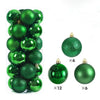 24Pcs 3/4/6CM Christmas Balls Big Ball Christmas Tree Pendant Ornaments for Party Decor Year Navidad Gifts Accessory - Image 18