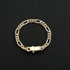 Brass Cuban Link Chain Bracelet Gold Plated with Zircon 6mm 8mm 10mm Width 17cm 20cm Unisex Hip Hop Jewelry - Image 2