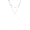 Gold Color Double Layered Long Tassel Chain Necklaces for Women Simple Metal Geometric Bead Choker Necklace Jewelry - Image 7