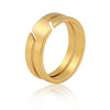 Simple Stainless Steel Couple Ring for Men Women Casual Finger Rings Jewelry Engagement Anniversary Gift - Image 7