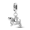 Silver Dog Charms French Bulldog Poodle German Shepherd Beagle Dachshund Pendants Fit Bracelets DIYJewelry Gift - Image 25