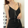 Long Snake-Chain Sweater Necklace in Two Styles - Image 18