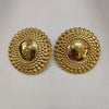 Gold Plated Earrings Jewelry for Women Weddings Design Circle Clip Earrings for Dubai Engagement Bride Hoop Earrings - Image 7