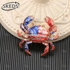 Skeds Cancer Zodiac Crab Brooch Retro Sea Animal Lapel Pin Constellation Jewelry Birthday Gift for Cancer Ladies Gentlemen - Image 13