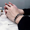Double-Layer Bead Bracelet For Man Woman Korean Design Titanium Steel Couple Bracelet Kpop Gift - Image 3