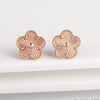 Stainless Steel Laser Five Leaf Flower Petal Adjustable Clover Bracelet Classic for Woman Girl Jewelry Party Gift - Image 42