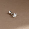 1PC 316L Stainless Steel Mini Zircon Cartilage Piercing Stud Earring For Women Girl Helix Tragus Body Jewelry Statement - Image 51