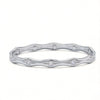 Sun Motif Snap Closure Bangle with Clear Stone Accents - Image 7