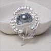 Enamel Flower Brooches for Women Unisex Pearl Plant Pins Banquet Party Backpack Gifts Jewelry Accessories - Image 10