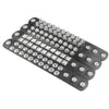 Square Wide Punk Chunky Rivet Leather Bangle Rock Rows Nails Wristband Adjustable Size Jewelry Bracelets Bangle - Image 2