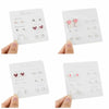Pink Heart and Bow Stud Earrings Set with Pearl-Style Details - Image 6