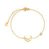 Birthstone Zirconia Thin Chain Link Cross Bracelet Stainless Steel Women's Adjustable Link Stacked Layered Chain Bracelets - Image 16