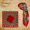 6pcs Halloween Pirate Cosplay Accessory Set Headscarf, Waist Belt, Necklace, Eye Mask. Red/Black, Ideal for Halloween Parties - Image 2