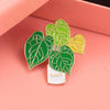 Flower Plant Metal Brooch Set, Enamel Lapel Pins for Clothing Decoration, Gift. Enamel Pin - Image 10