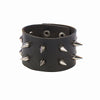Punk Men Black Cuff Leather Bracelet Wristband Metal Rivets Stud Charm Wrap Bangle for Women Rock Gothic Jewelry Gifts - Image 15