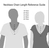 Six-Pointed Star Pendant Necklace with Cuban Chain Options - Image 11