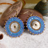 Badu Colorful Round Beaded Drop Earrings For Women Handmade Bohemia Beads Crystal Big Earrings Jewelry Gifts - Image 5
