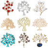 Enamel Fortune Tree Brooches for Women Unisex Pearl Plant Pins Casual Party Accessories Gifts Friends Decoration - Image 1