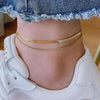 Stainless Steel Delicate Anklet for Women Gold Color Chain Anklet Bracelets on The Leg Do Not Fade Anklet Jewelry Women - Image 4