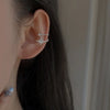Korean Zircon Star Ear Clip for Women Without Piercing Long Tassel Sweet Ear Cuff Clip Earrings Wedding Jewelry Gift - Image 4