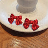 Black Bowknot Earrings for Women Light Bow Drop Earrings Vintage Charms Jewelry Gift - Image 9