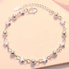 Silver Bracelet Woman Vintage Adjustable Bead Bracelets Jewelry Party Wedding Gift - Image 13