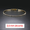 Hip Hop Iced Out 3/4/5mm Crystal Tennis Bracelet for Men Punk Zirconia Men's Chain on The Hand Streetwear Jewelry - Image 14